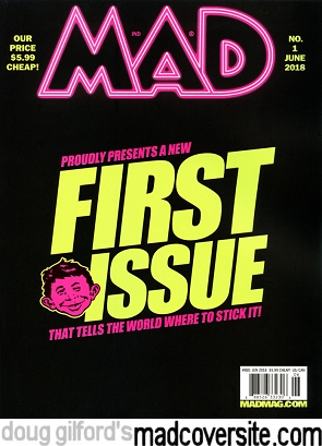 MAD #1 (2018) outer front cover