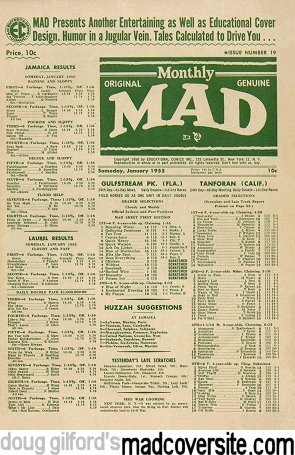 MAD #19 front cover