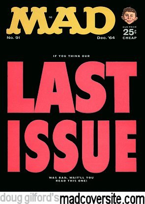 MAD #91 front cover