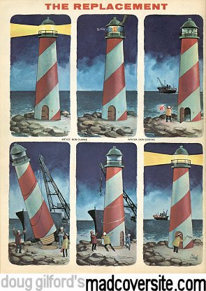 MAD #100 back cover — art by Bob Clarke