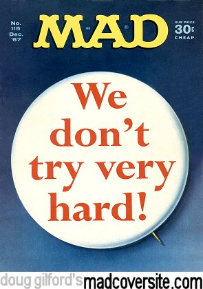 MAD #115 front cover