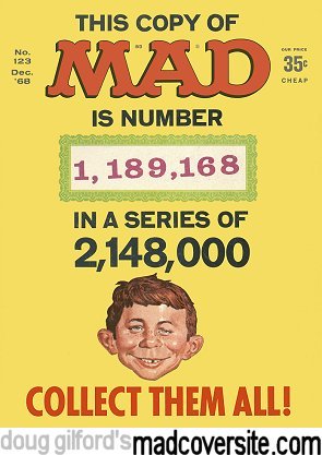 MAD #123 front cover