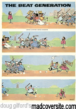 MAD #126 back cover — art by Sergio Aragones