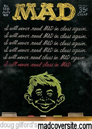 MAD #128 front cover