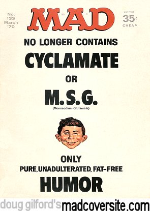 MAD #133 front cover