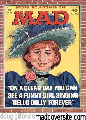 MAD #143 front cover