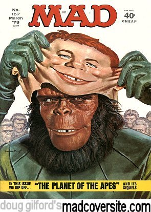 MAD #157 front cover