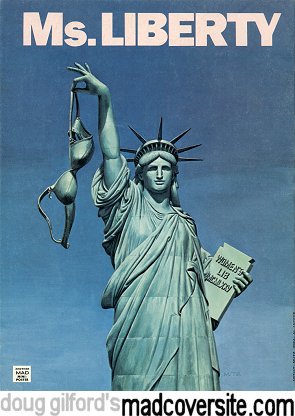 MAD #175 back cover — Ms. Liberty