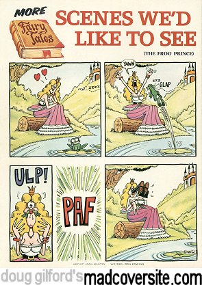 MAD #196 back cover — art by Don Martin