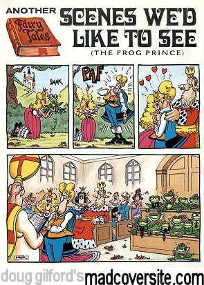 MAD #220 back cover — Another Scene We'd Like to See: The Frog Prince