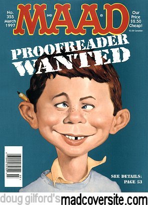 MAD #355 front cover