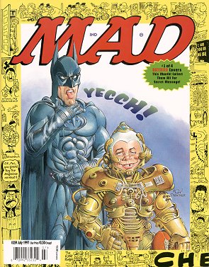 MAD #359 front cover A — Batman