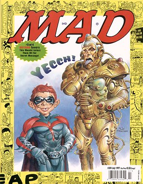 MAD #359 cover 2 of 4 — Robin & Mr. Freeze