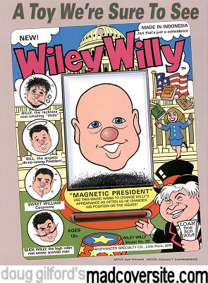 MAD #359 back cover — Wiley Willy