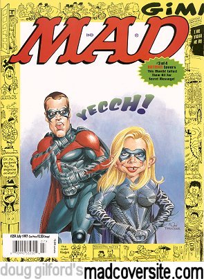 MAD #359 cover 3 of 4 — Robin & Batgirl