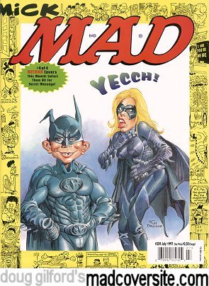 MAD #359 cover 4 of 4 — Batman & Batgirl