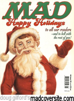 MAD #365 front cover without borders — art by Joe DeVito