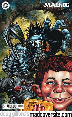 MAD About DC #1 cover variant — art by Simon Bisley