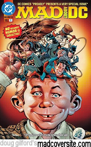 MAD About DC #1 front cover