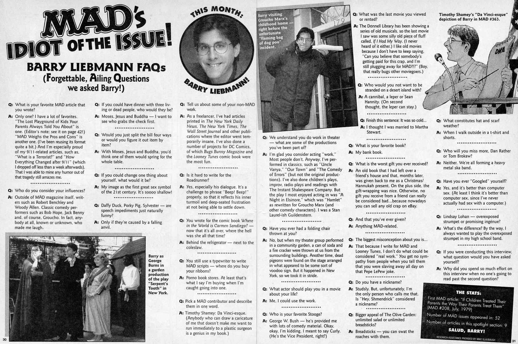 Mad XL #32 - Barry Liebmann
