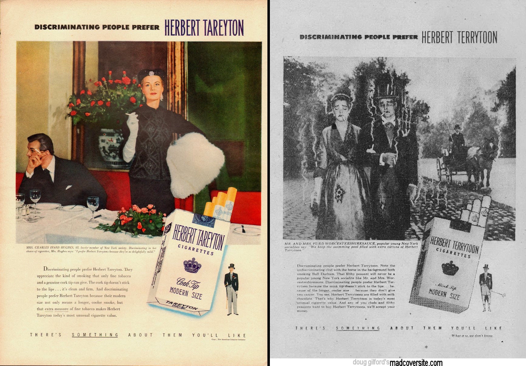 Herbert Tareyton cigarettes